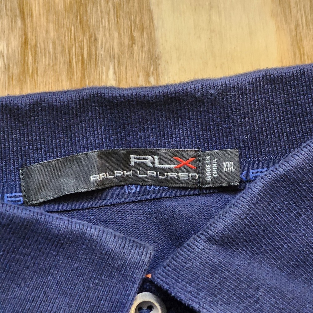 Ralph Lauren RLX Polo Shirt Size XXL Offshore Racing Sailing Pony US-6 Team - Picture 5 of 6